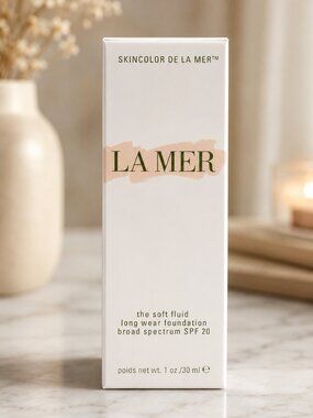 LA MER The Soft Fluid Long Wear Foundation Broad Spectrum SPF 20 1oz NIB